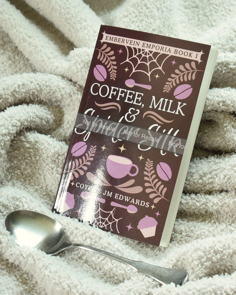 Coffee, Milk & Spider Silk (paperback) - with a copy for a friend! product image (3)