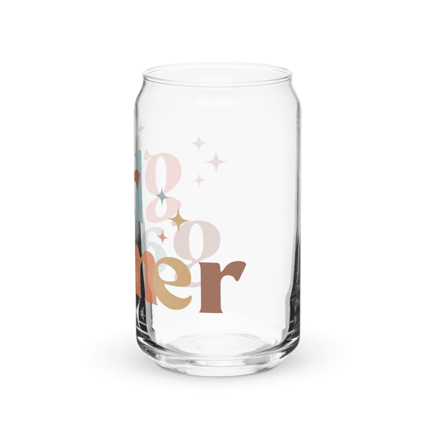 Fall Girl Gamer Can-Shaped Glass product image (7)