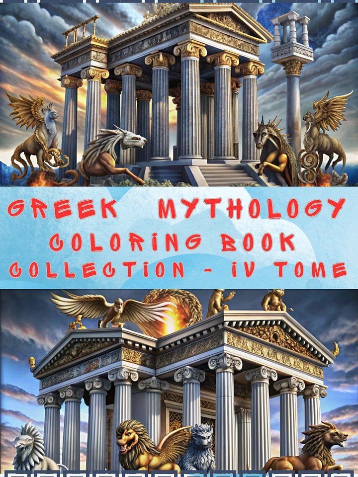 Myths of Ancient Greece: The Complete Coloring Collection product image (1)