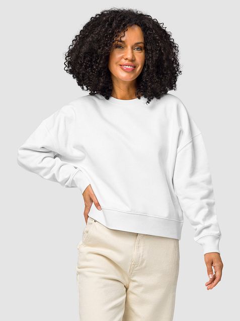 Photo showing Stanley/Stella Women's Organic Crew Neck Sweatshirt