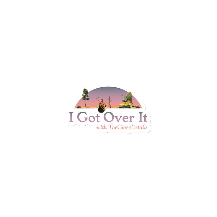 I Got Over It - Die-Cut Magnets product image (1)