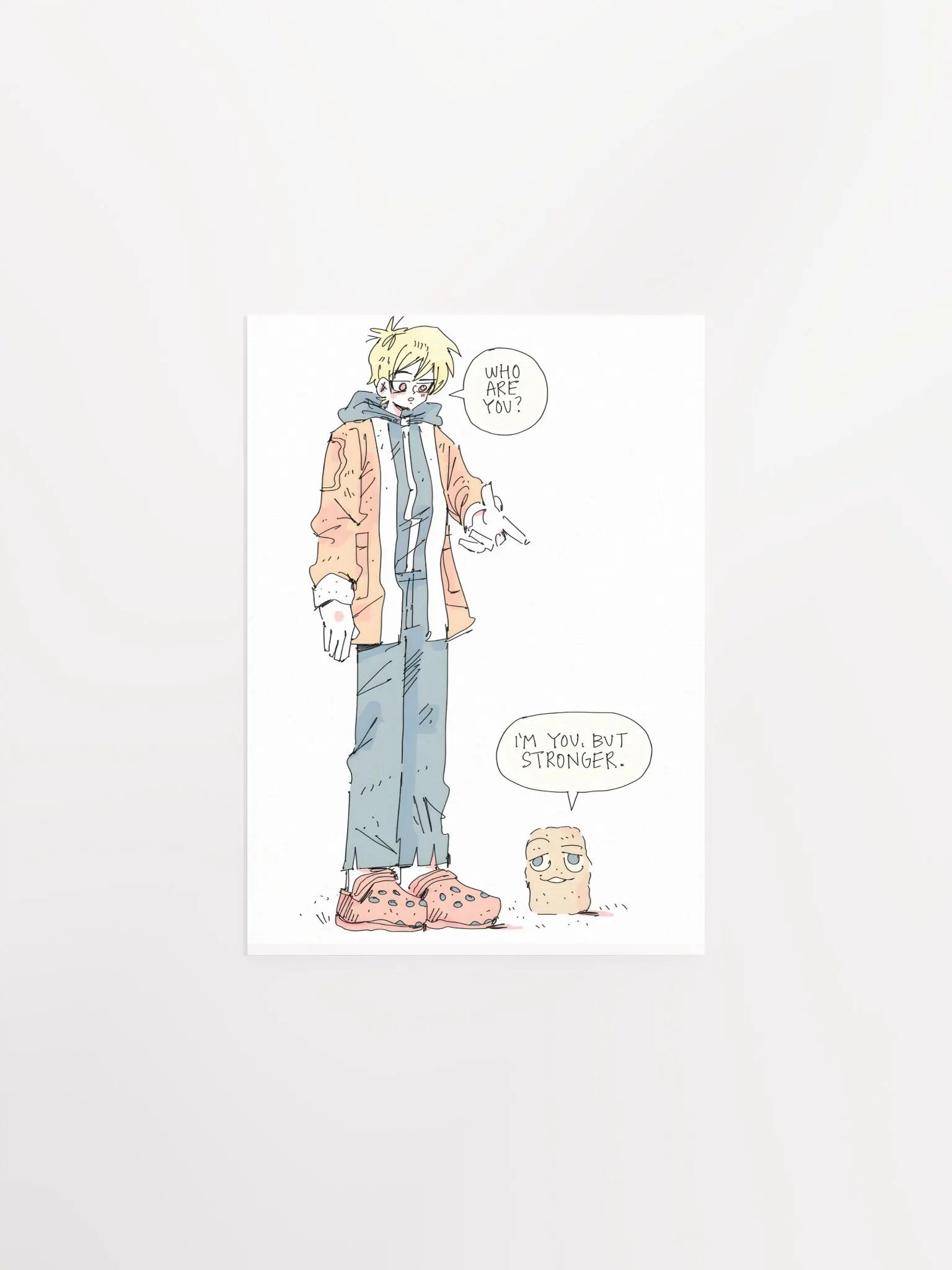 Im you but stronger print product image (1)