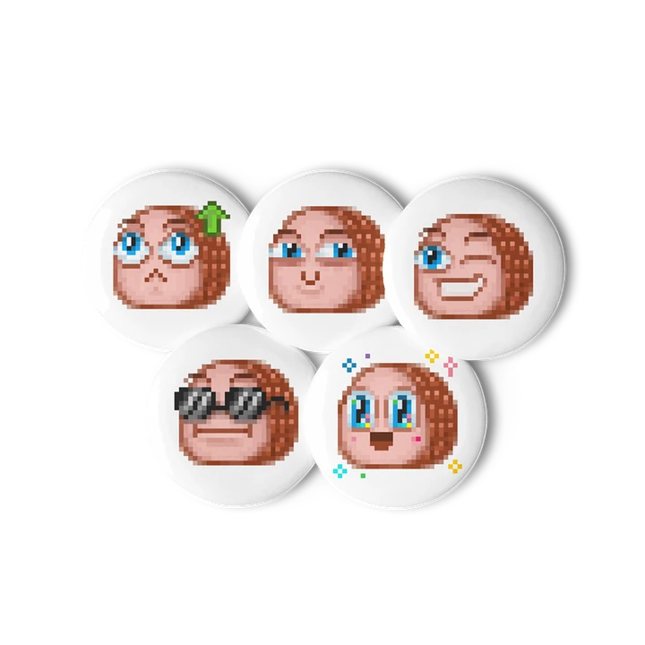 Ham Emoji Buttons (Set 1) product image (1)
