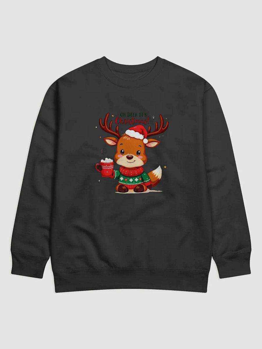Oh Deer It's Christmas! Festive Reindeer Sweatshirt product image (1)