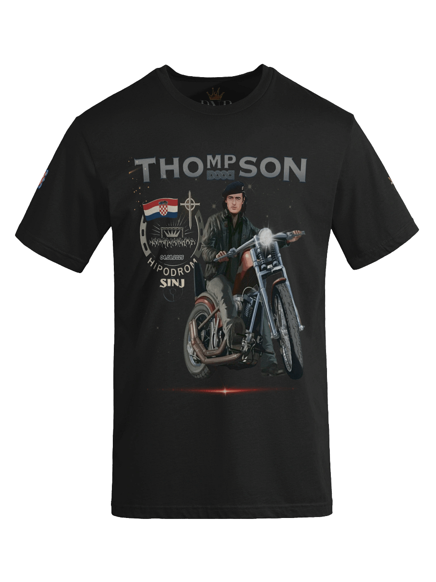 Crowned PNB Thompson Hipodrom Sinj Logo Next Level Tee product image (8)