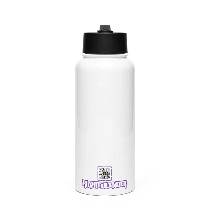 "RightfulEnder" Wide Mouth Water Bottle product image (1)