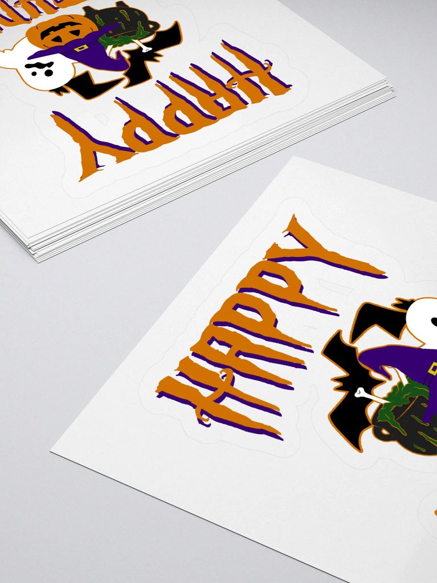 Happy Birthday (Halloween) Sticker product image (4)