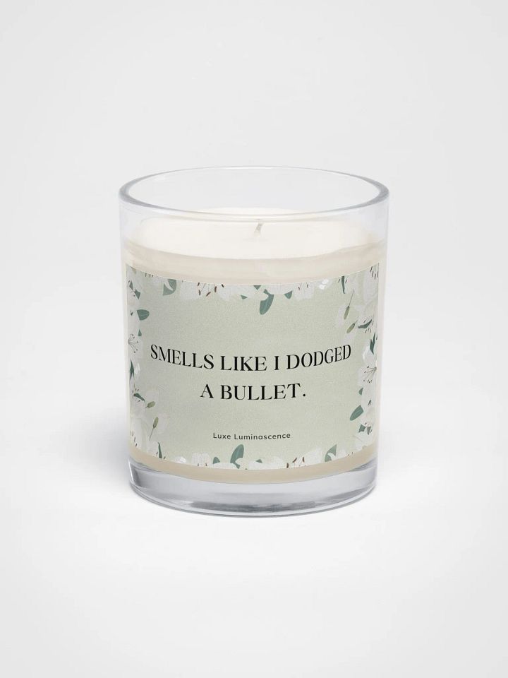 Bullet Dodger Funny Quote Candles product image (1)