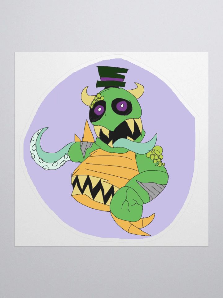 Twisted Bootleg Turtle Sticker product image (2)