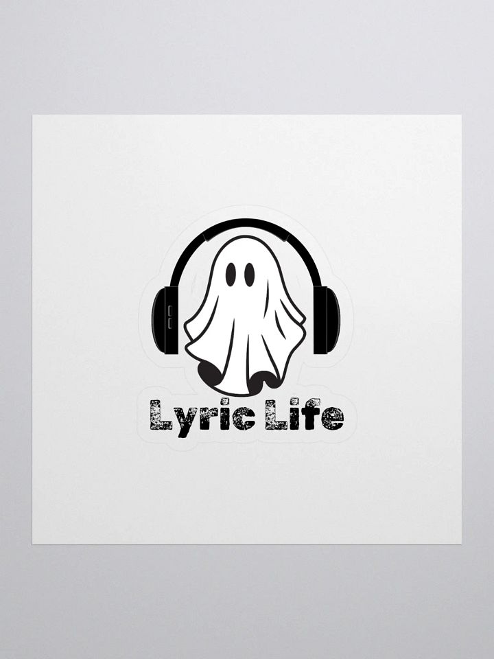 Boo-tiful Ghost Kiss Cut Stickers product image (1)