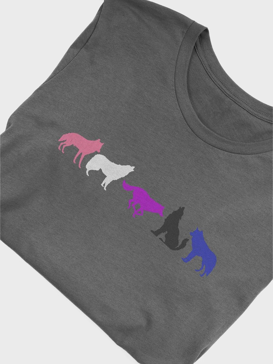 Genderfluid Pride Wolves Women's T-Shirt product image (55)