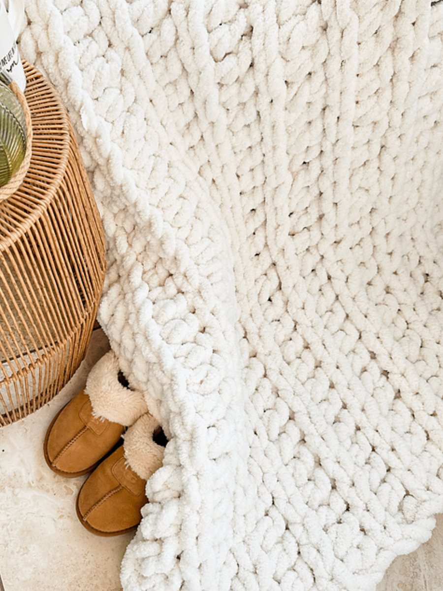 Chunky Cabin Throw Crochet Pattern product image (4)