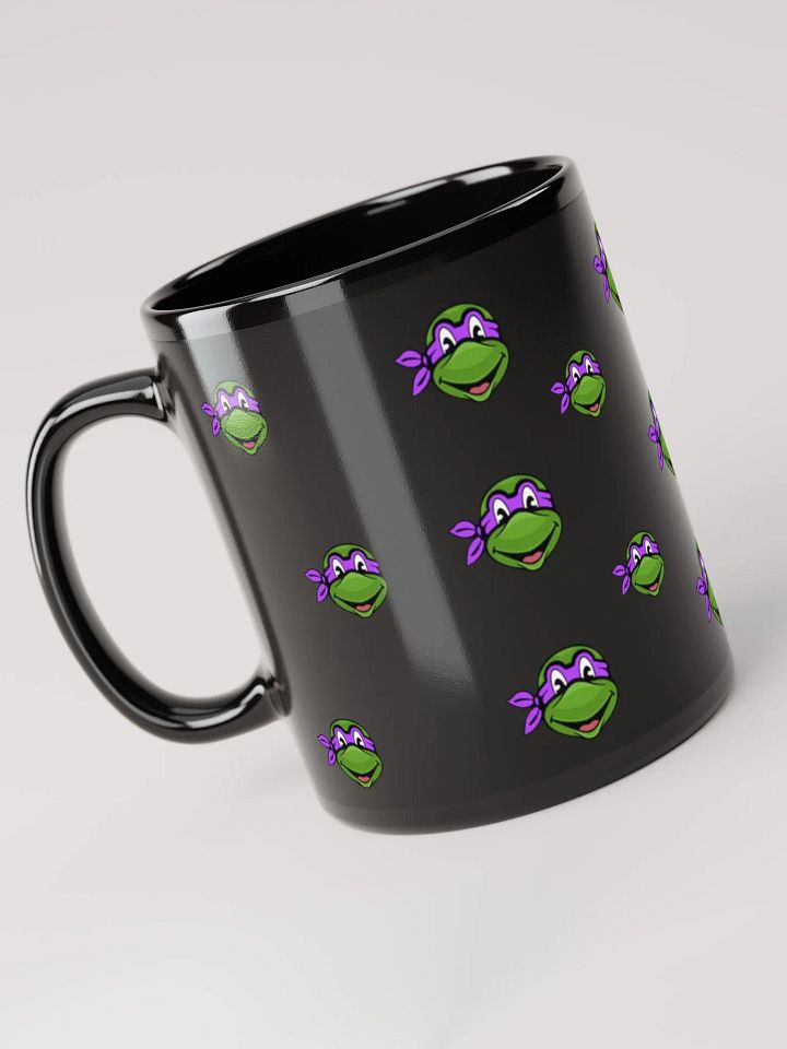 Team Donnie Black Glossy Mug product image (1)