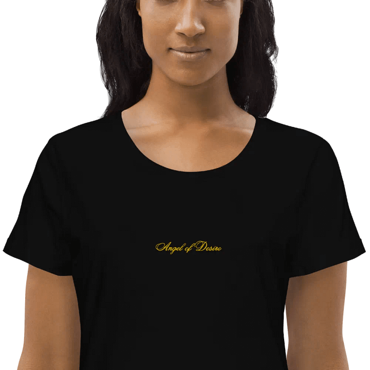 Women's fitted T-shirt Embroidered product image (2)