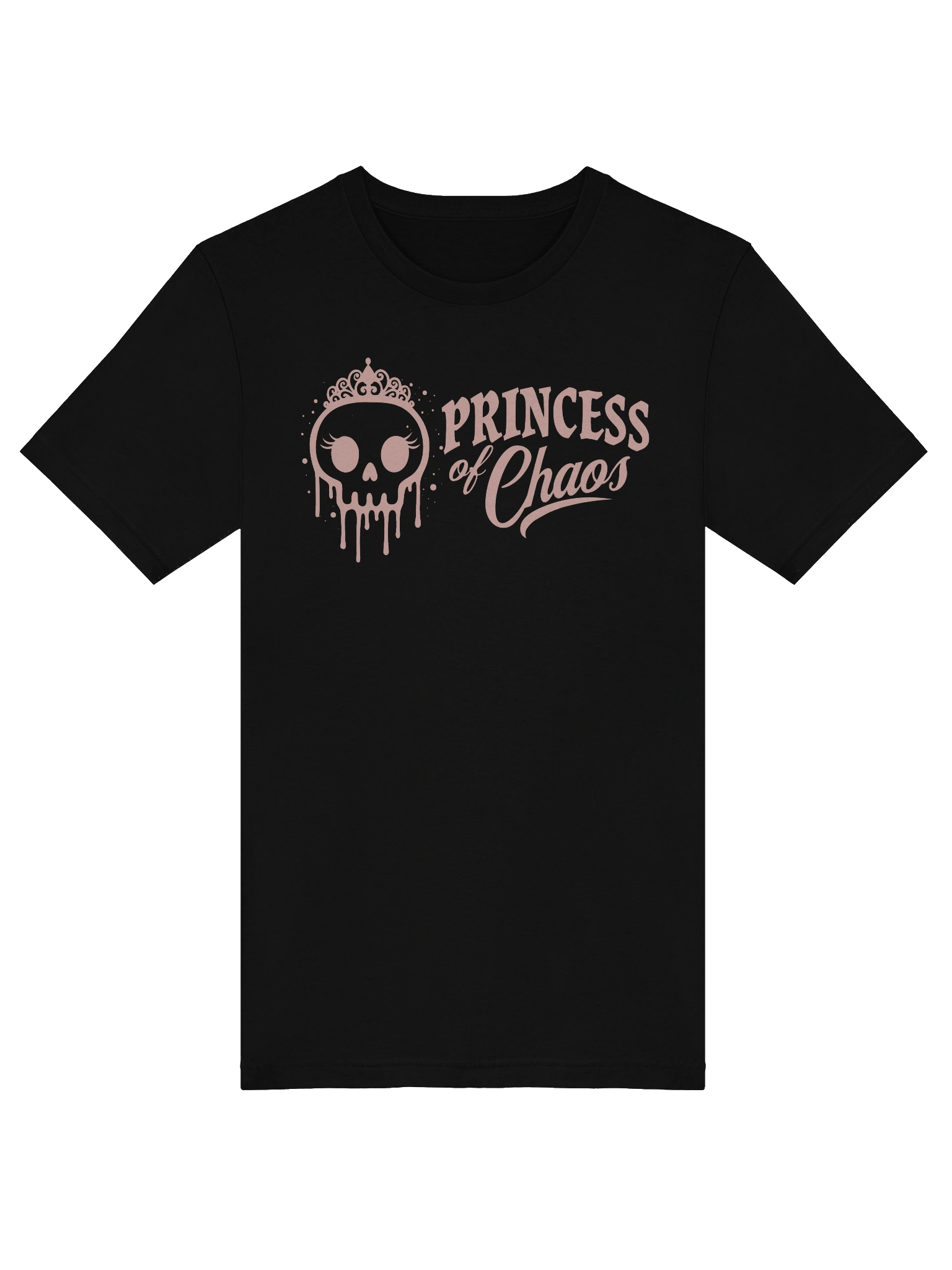 Princess of Chaos Skull Tee - Pink product image (29)