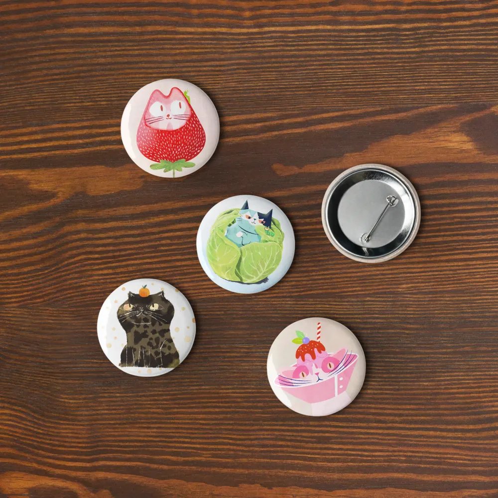 Pin Buttons Collection 1 (5 pcs) product image (7)