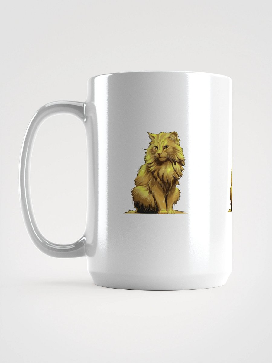 Golden Fur Cat Artistic Mug product image (5)