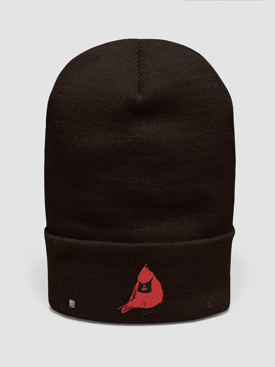 Shirley’s Cardinal Cuffed Beanie product image (3)