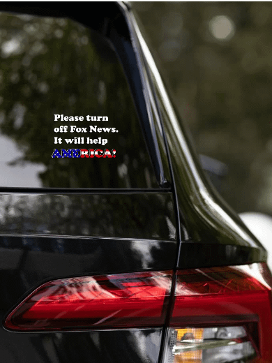 Please Turn Off Fox News. It Will Help America! Digital Art Print Download product image (7)
