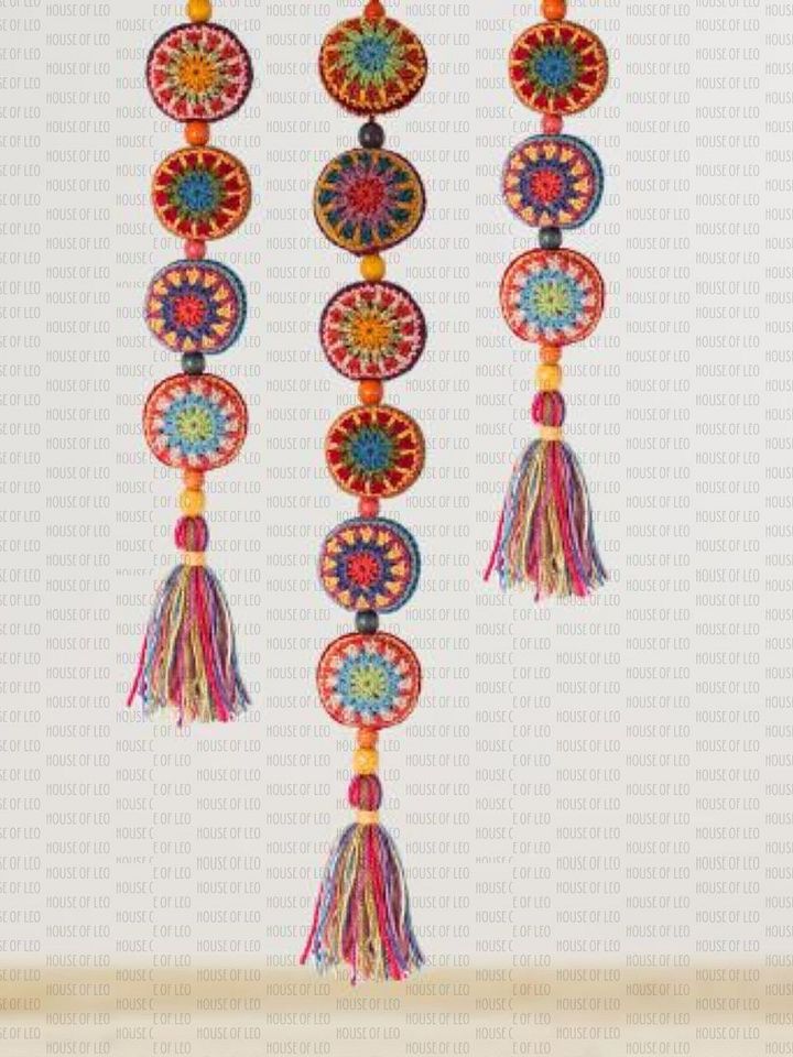 Boho Bauble Wall Decor Crochet Pattern product image (1)