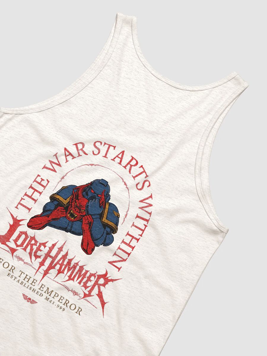 WAR WITHIN DELUXE MENS GYM TANK - LIGHT product image (4)