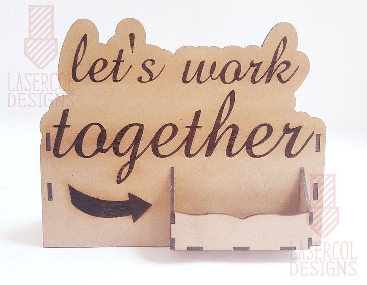 Business Card Holder - Laser Cut Files product image (2)