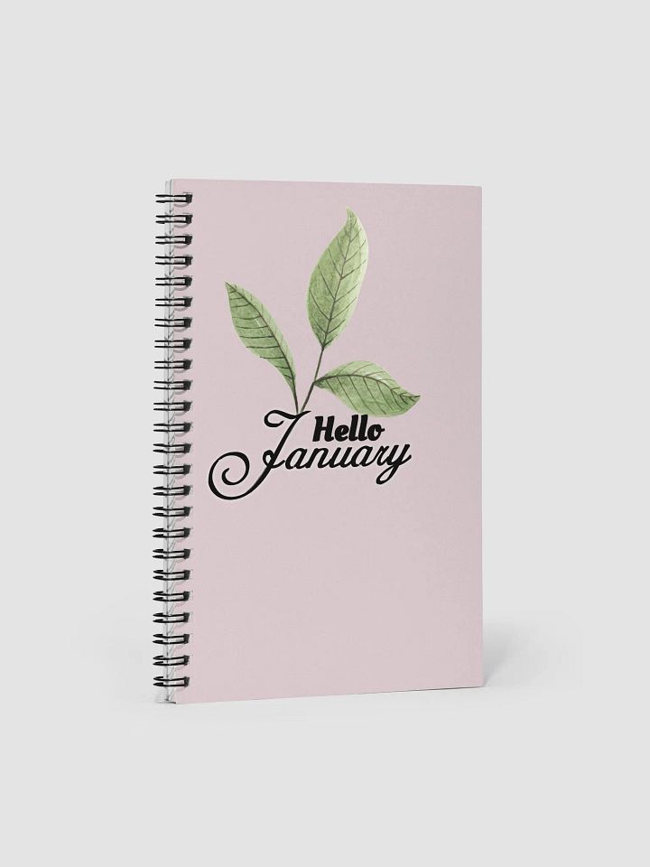 Hello January Journal (Rose Color) product image (1)