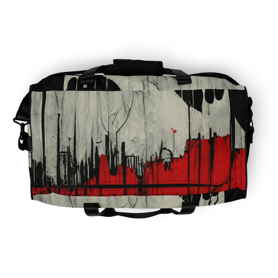 Cityscape Abstract All-Over Duffle Bag product image (8)