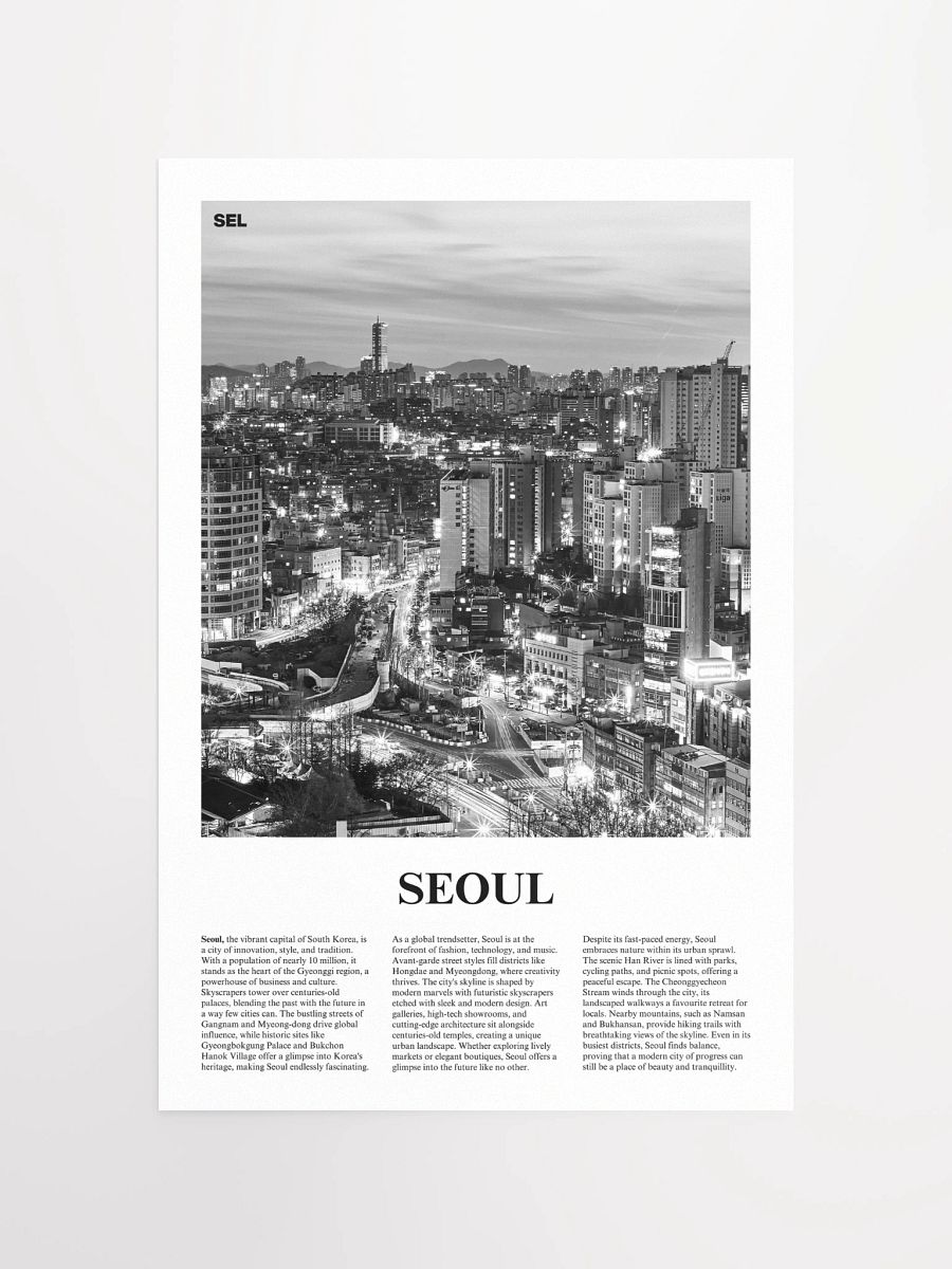 Seoul 02 Newspaper Poster product image (11)