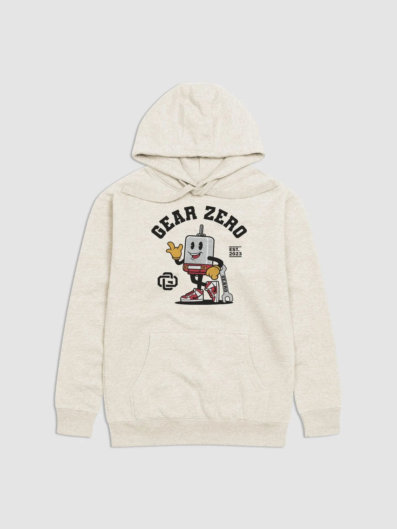 Gear Zero Vintage Unisex Hoodie product image (1)