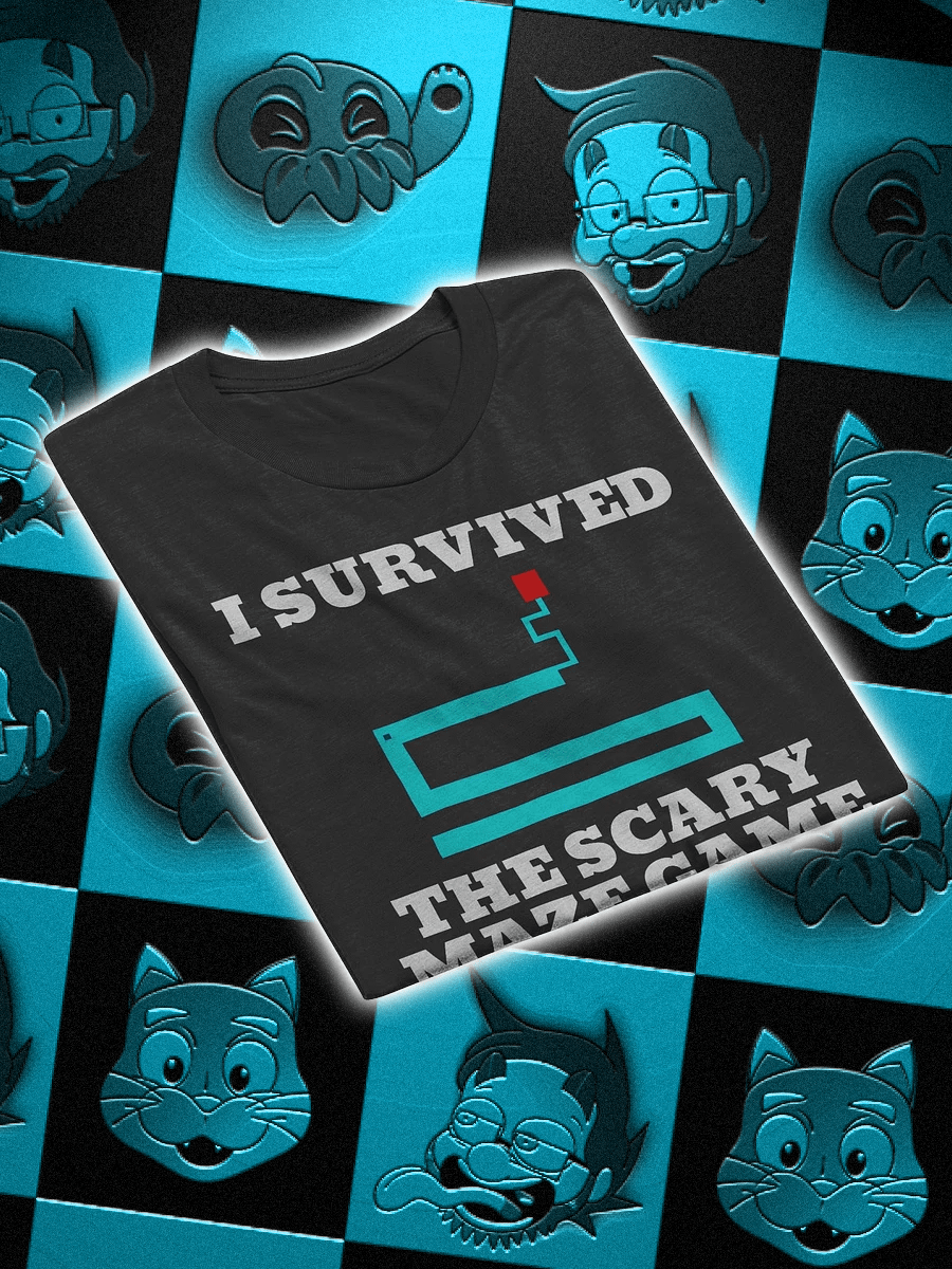 TobyPasta "I Survived The Scary Maze Game" T-Shirt product image (5)
