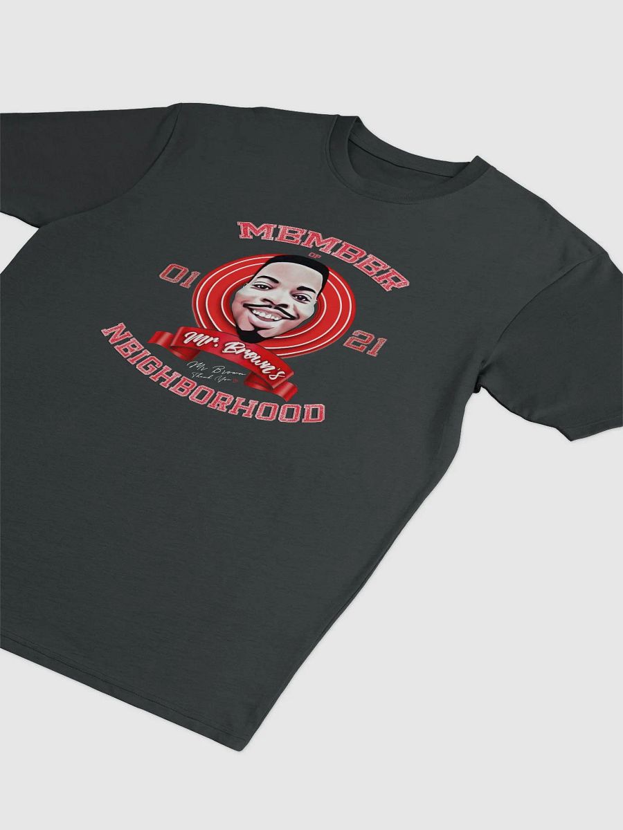 Mr. Brown's Neighborhood (Black Tee) product image (3)