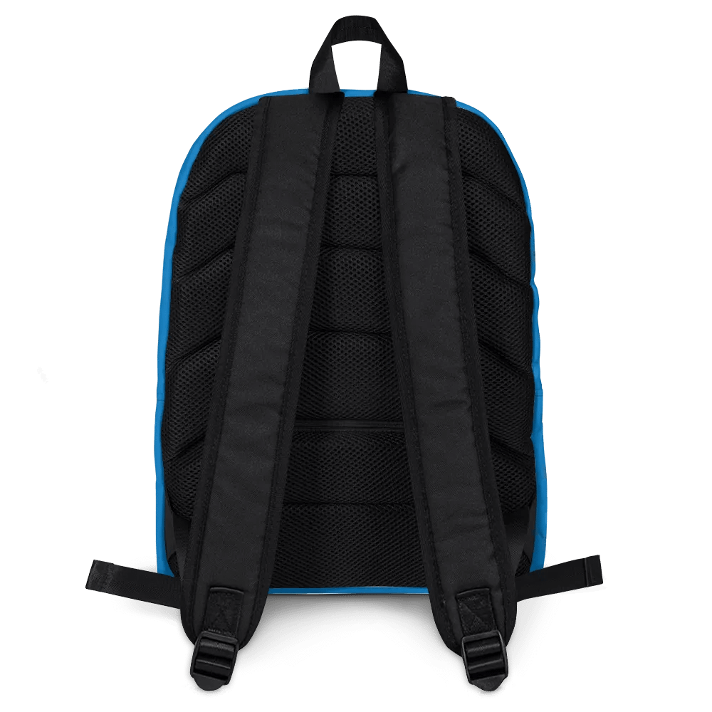Flawless Garnets ONE PIECE Backpack Design 2 Blue product image (4)