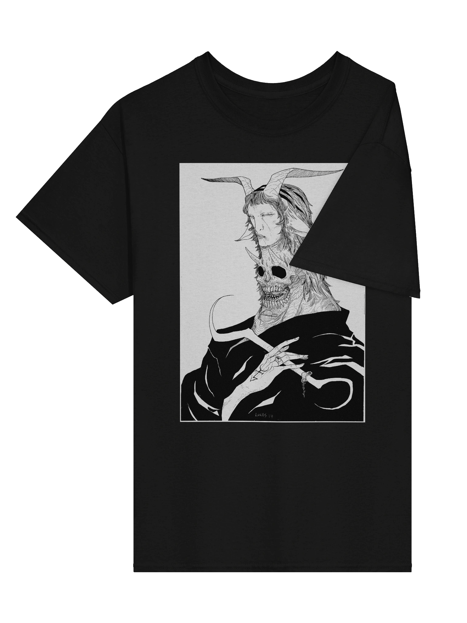 NEKROKVLT Art Series: Goatboy Black & White product image (3)