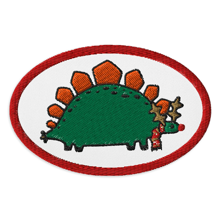 Rudolph The Stegosaurus Patch product image (1)