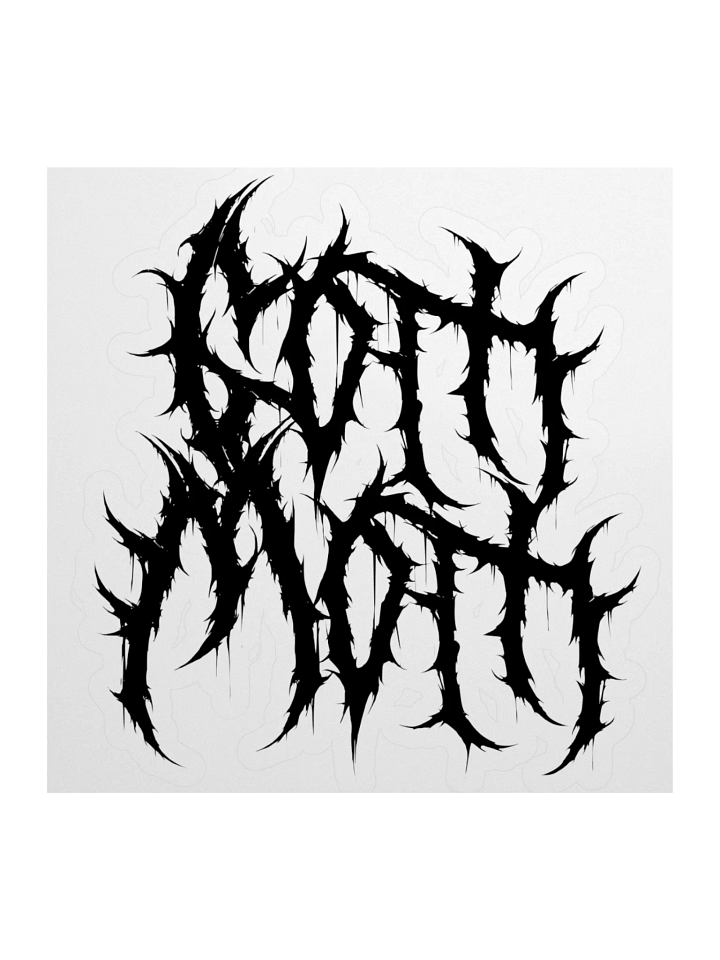 Goth Moth Sticker product image (1)