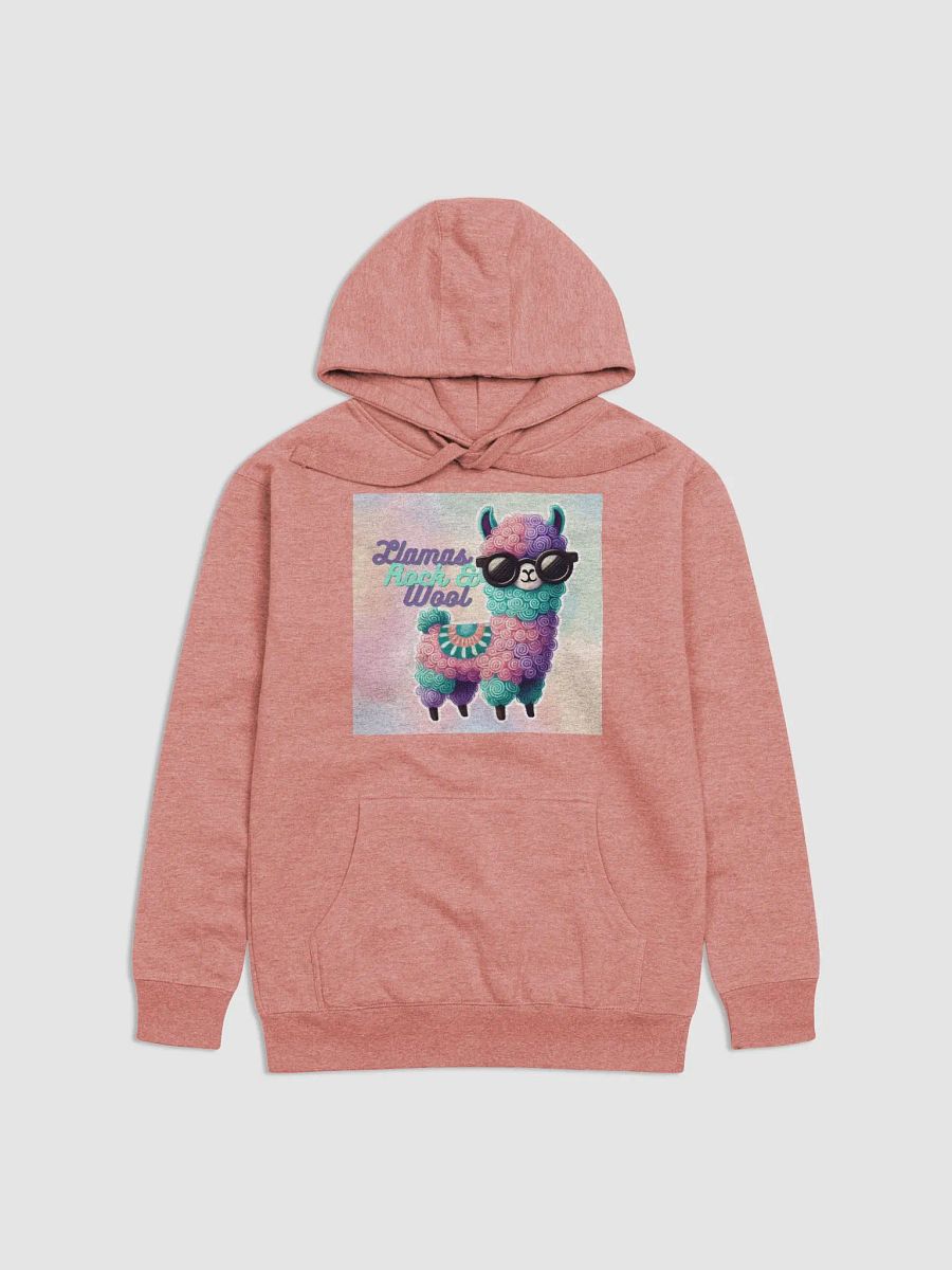 Copy of Llamas Rock & Wool (Cotton Heritage Unisex Premium Hoodie) product image (1)