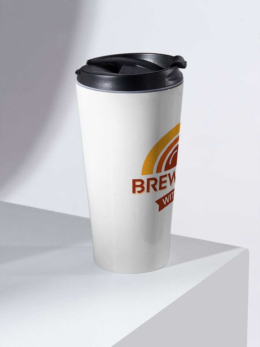 Brew Time Stainless Steel Travel Mug product image (2)