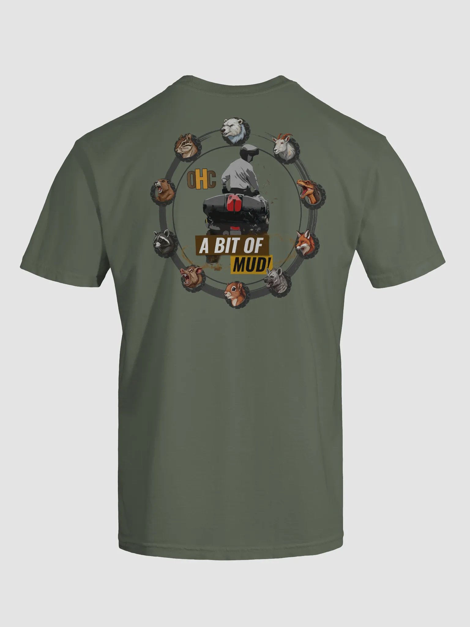 🛞 Trail Beasts — Where Every Rider Has a Wild Side - Comfort Colors Garment-Dyed Heavyweight T-Shirt product image (4)