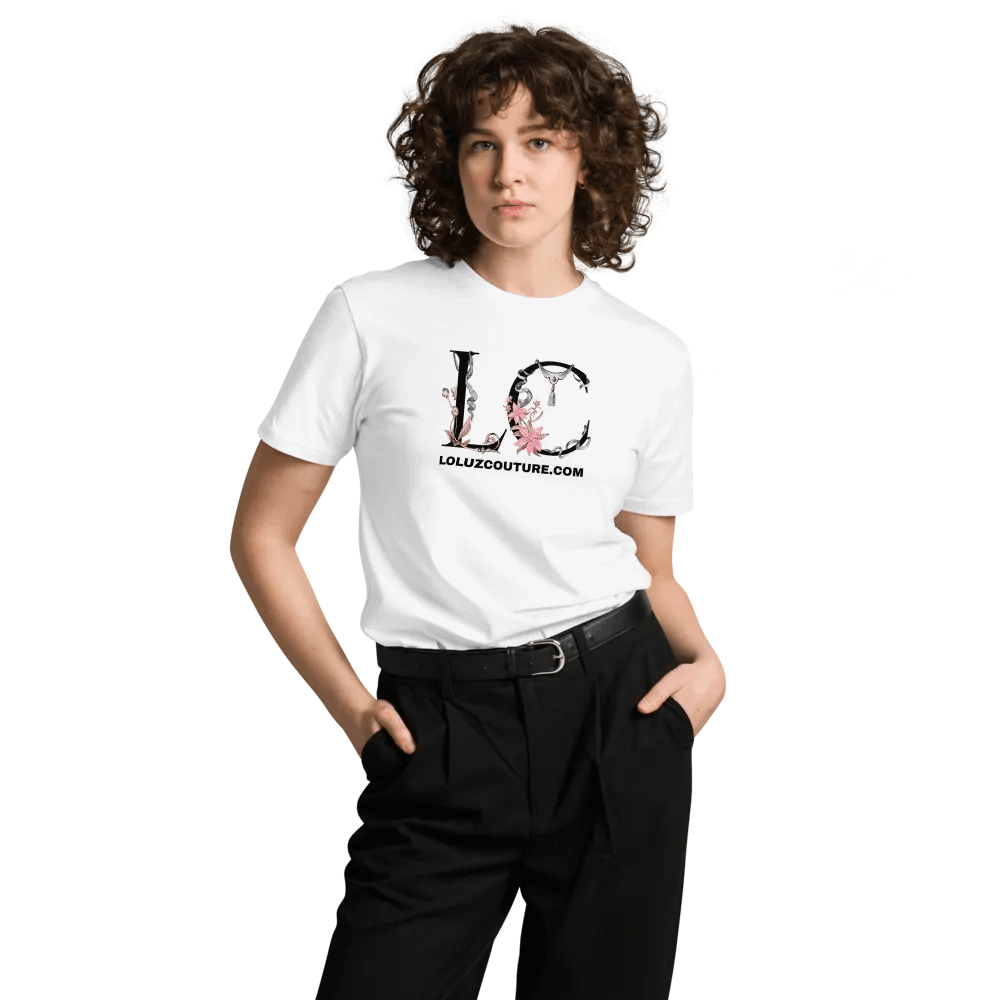LOLUZCOUTURE.COM Fragmented Flora Unisex Tee product image (23)