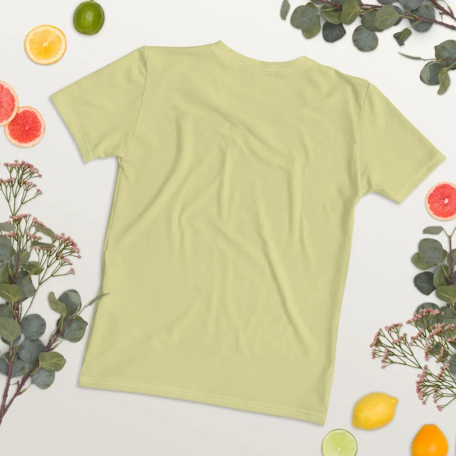 Plain Light Yellow True Summer Women's Crewneck Polyester Heavyweight Premium T-Shirt by Treasure Pie product image (12)