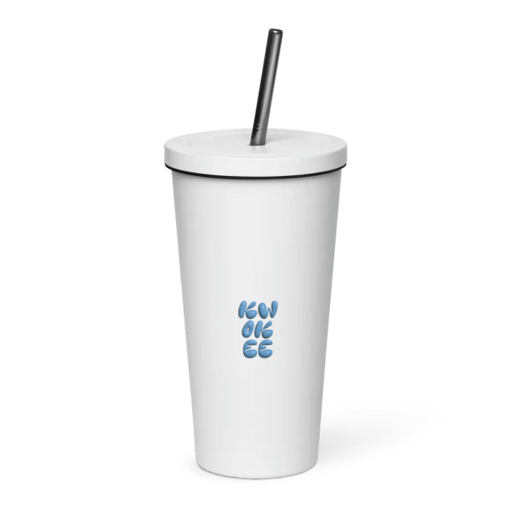 WHITE 3D LOGO TUMBLER, 20 oz product image (2)