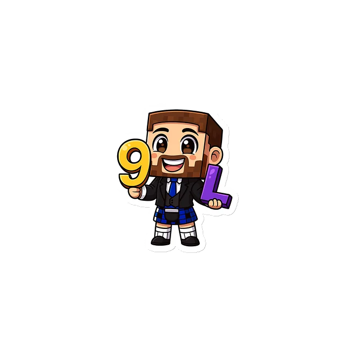 9LS4 Gandai_Gaming Die-Cut Magnets product image (1)