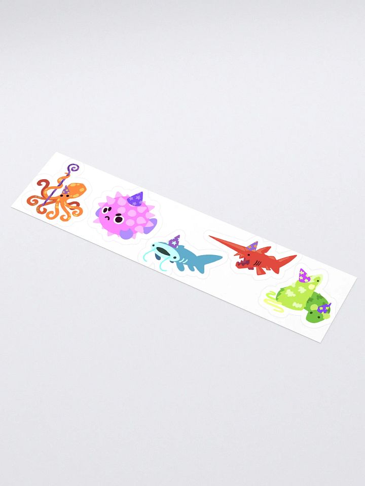 Fish In Wizard Hats Sticker Sheet product image (1)