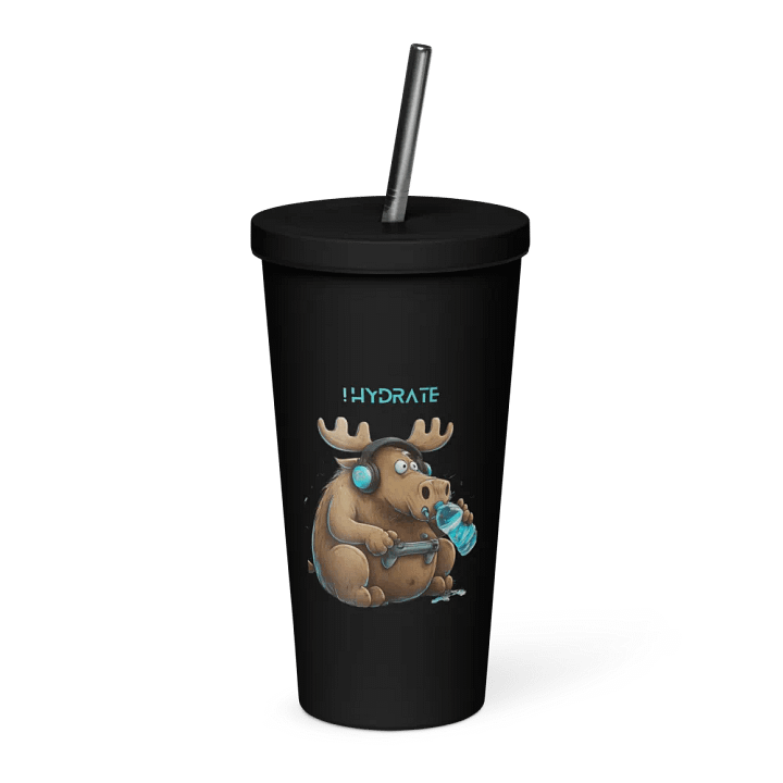 Maximoose Hydrate Cup With Straw product image (1)