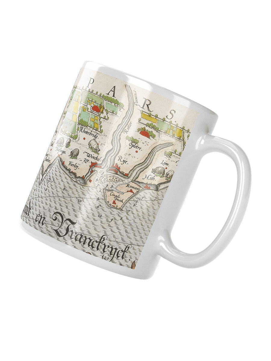 Vintage Coastal Map Mug product image (2)