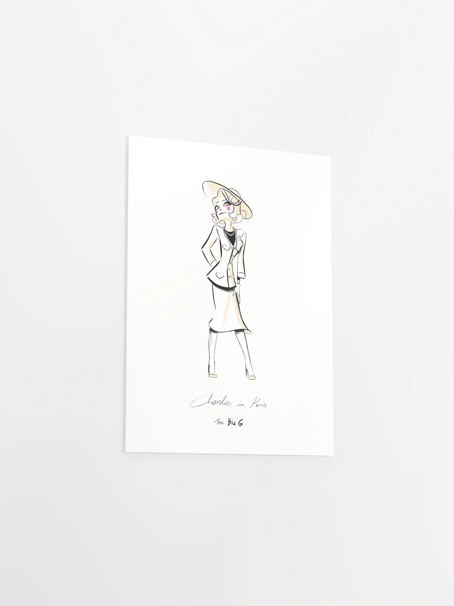 Matte Poster - Charlie in Paris product image (7)