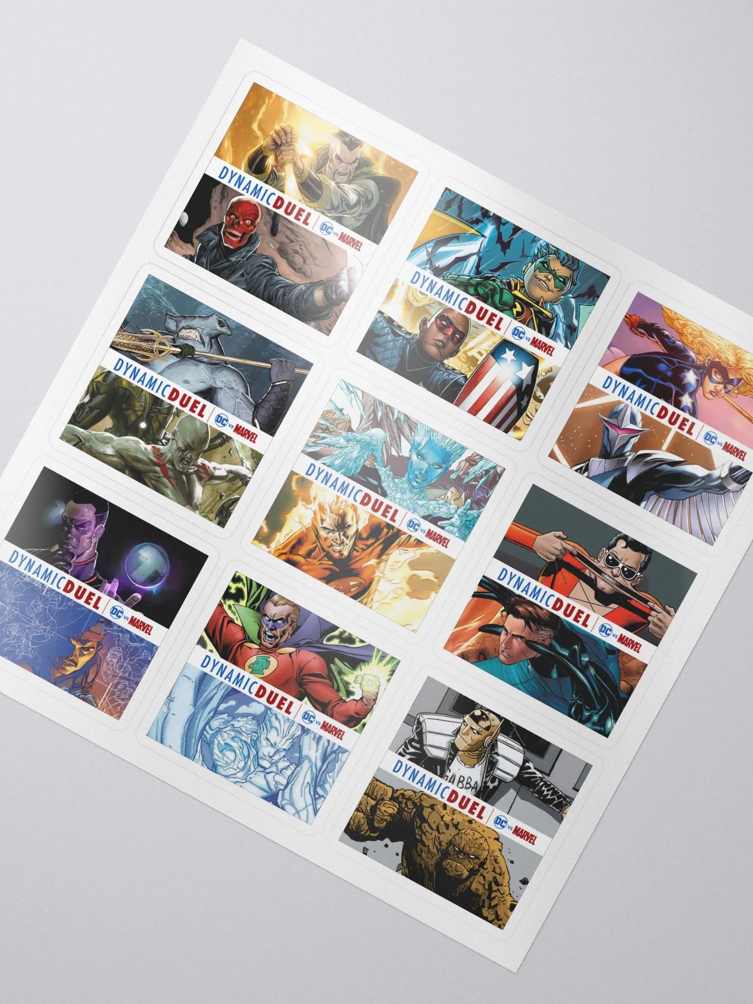 Dynamic Duel Episode Cover Stickers - Series 10 product image (2)