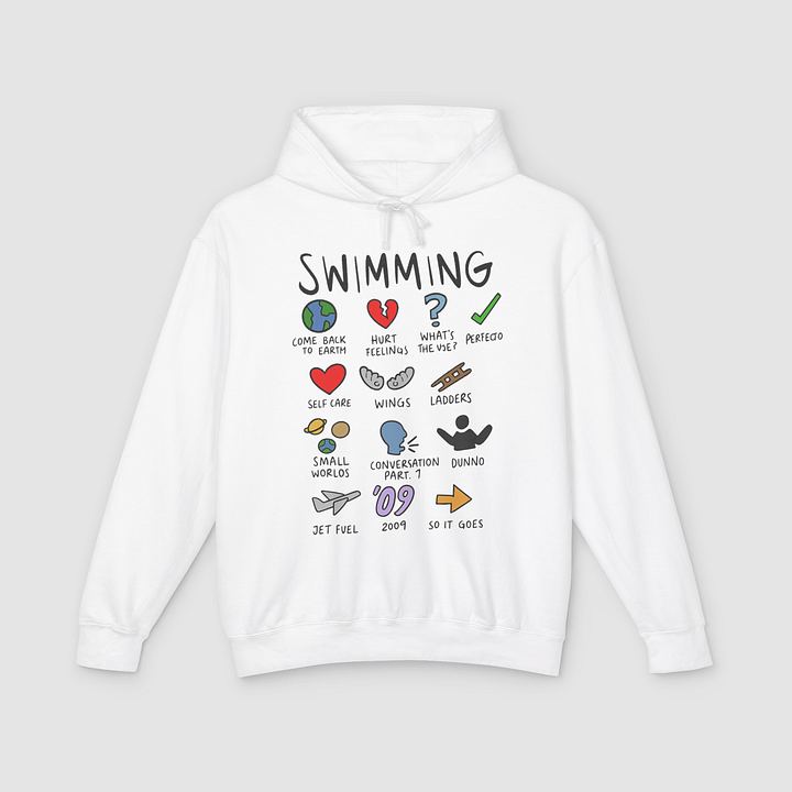 Mac Miller Swimming Notebook Hoodie product image (1)