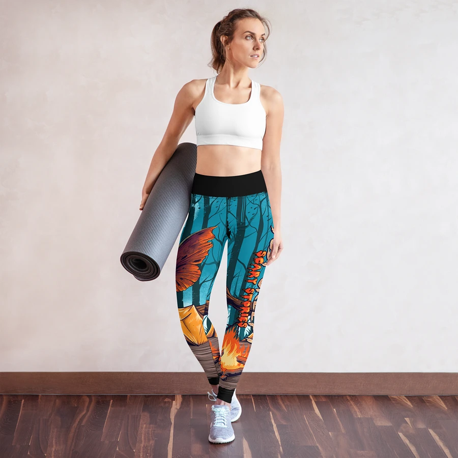 Eerie MothMan Forest Yoga Leggings product image (38)